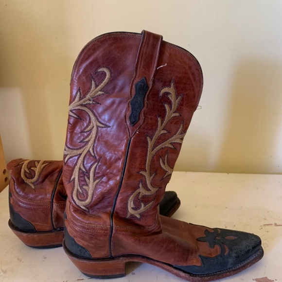lucchese cowgirl / cowboy boots - women’s 8.5 - Picture 5 of 5